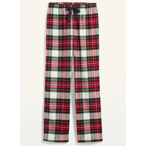 old navy flannel pants